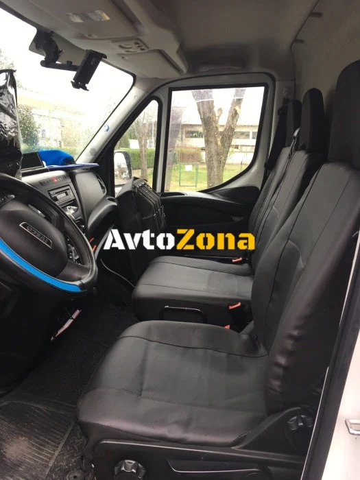 Set de huse pentru scaune, tapițerie, 2+1 scaune, pentru Iveco Iveco Daily 2016+, Eco Leather