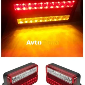 Set de LED-uri Ice Stops 12V Autobuz Camion Anvelope Remorcă Caravană