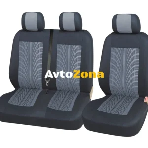 Set de 2 + 1 tapițerie / huse pentru autobuz / furgonetă cu model grab - Transit, Sprinter, Movano, Master, Crafter, Trans...