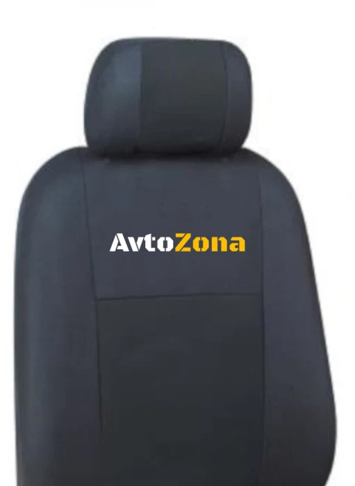 Set 2 + 1 Tapițerie, textil, impermeabil, negru, 5 bucăți