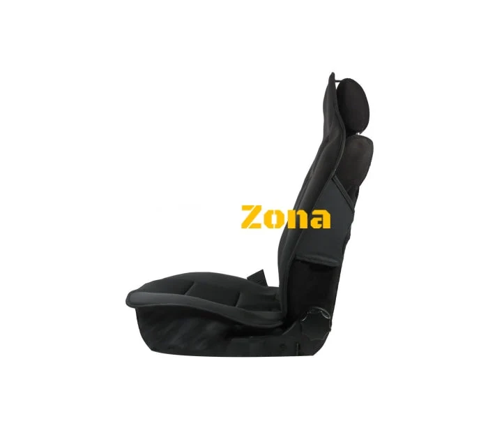 Set tapițerie universal 1+1 pentru scaunele din față Luxury Black, Textile