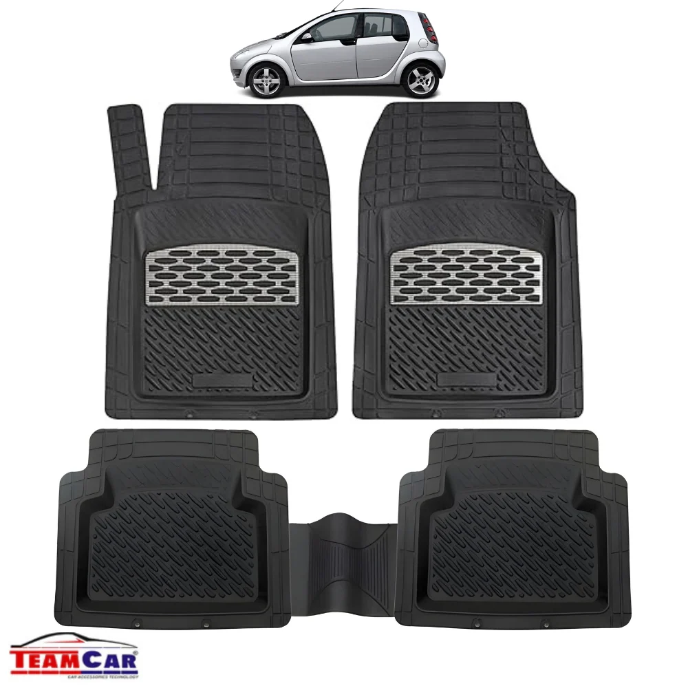 Smart Forfour I Covorase Auto TeamCar® Tip Tavita Compatibile (2004–2006) Silver