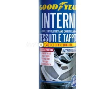 Spumă pentru curățarea și îndepărtarea murdăriei de pe textile țesute și suprafețe acoperite cu mochetă 650ml Goodyear Goo...