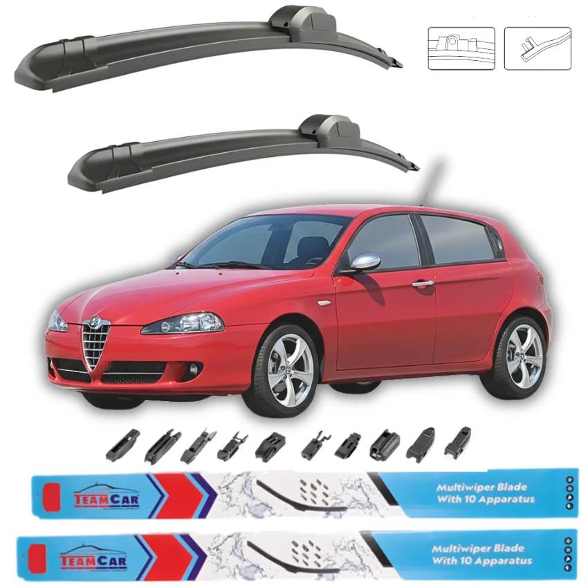 Stergatoare Alfa Romeo 147 (937) 5 usi 2005-2010 – Set Fata