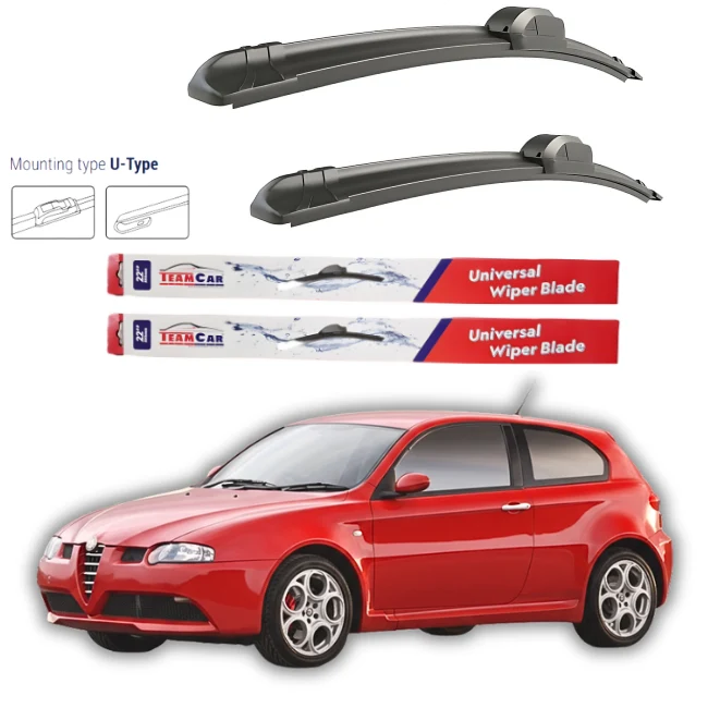 Stergatoare Alfa Romeo 147 (937) 3 usi 2001-2005 – Set Fata