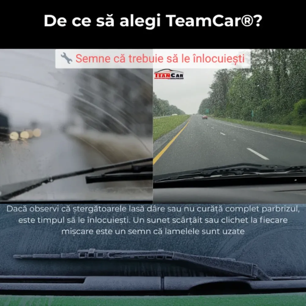 Stergatoare Skoda Octavia Tour (1996–2004) TeamCar® Flat – Set fata