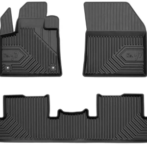 Talpă de cauciuc 2.5D Frogum No 77 pentru Peugeot 3008 (2016+), 4 bucăți, negru