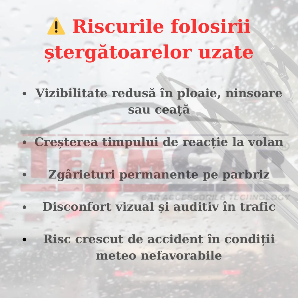 Ștergătoare Auto TeamCar® Compatibile BMW Seria 5 F10/F11 (2010–2017) – Set Complet