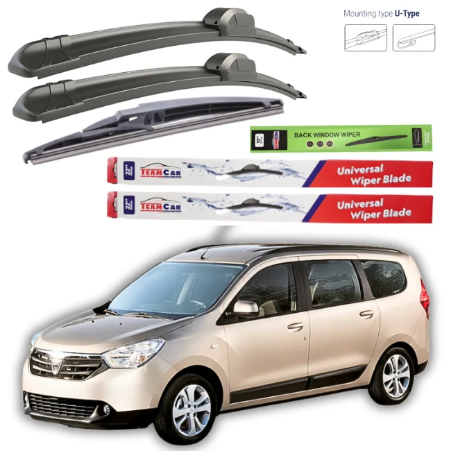 Ștergătoare Dacia Lodgy ESTATE / KOMBI 2012-2015 – Set Complet