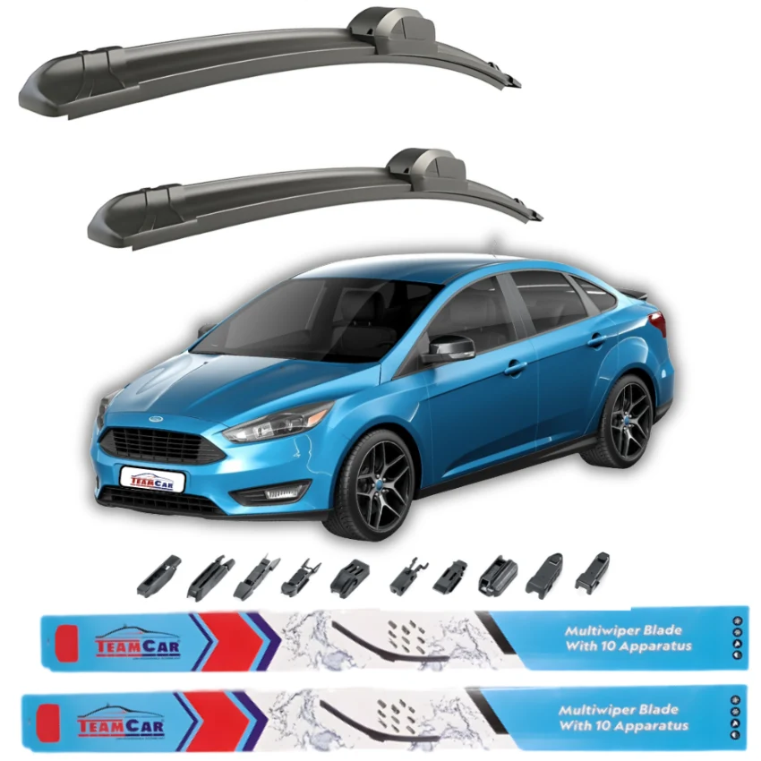 Ștergătoare Ford Focus III Sedan (2015–2018) TeamCar® – Set față