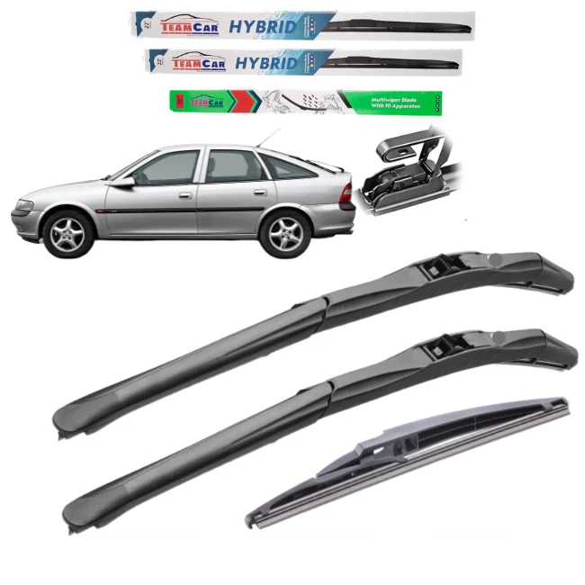 Ștergătoare Hybrid TeamCar® Opel Vectra B Hatchback (1995–2002) – Set Complet