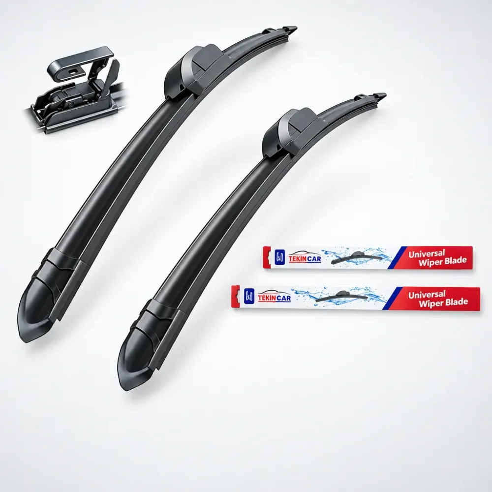 Ștergătoare Peugeot 206 (1998–2012) Hatchback (3 uși) – Set față Flat