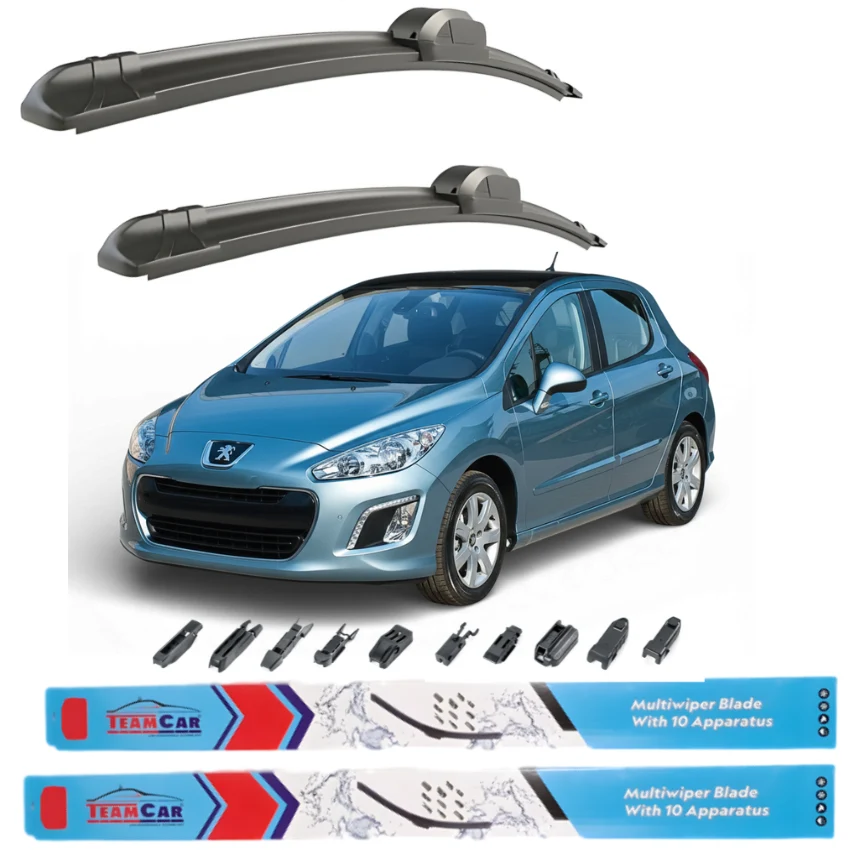 Ștergătoare Peugeot 308 I Hatchback FL (2011–2013) TeamCar® – Set față