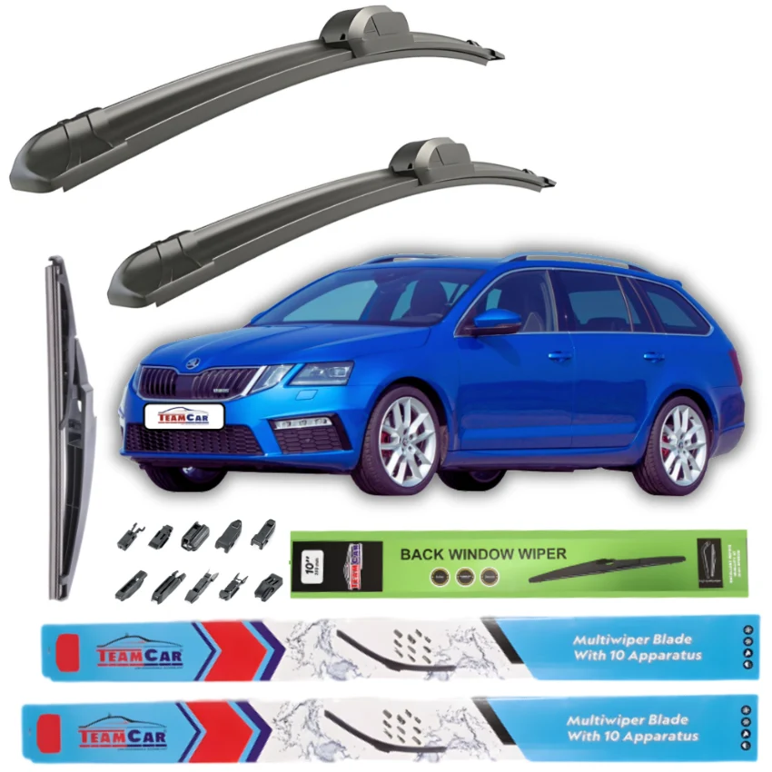 Ștergătoare Skoda Octavia III Combi (2017–2020) TeamCar® – Set Complet