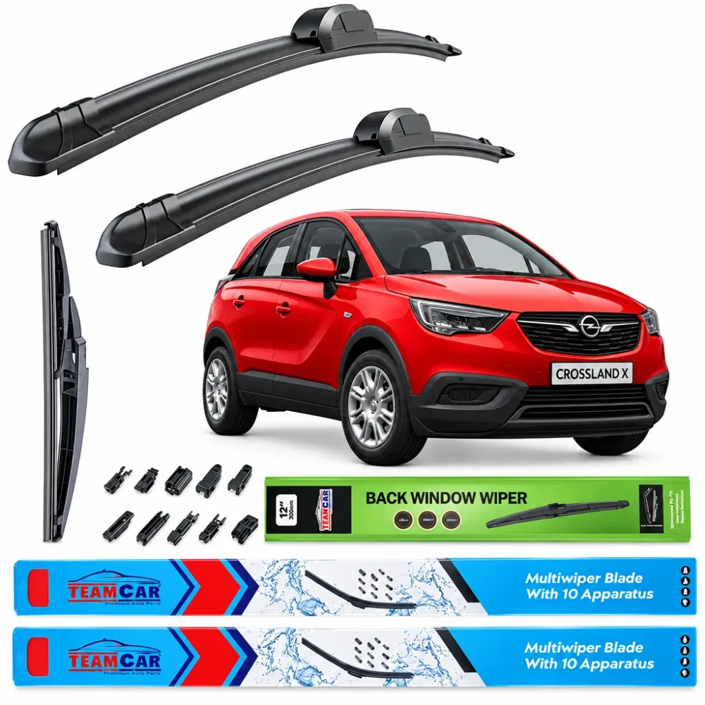 Ștergătoare TeamCar® Opel Crossland X (2017–2024) – Set Complet