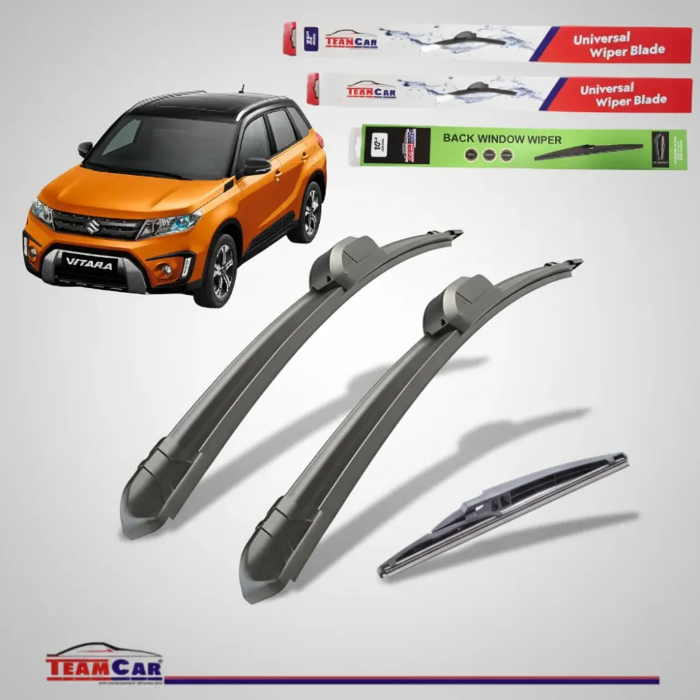 Ștergătoare TeamCar® Suzuki Vitara IV (2015–prezent) – Set Complet Flatlat