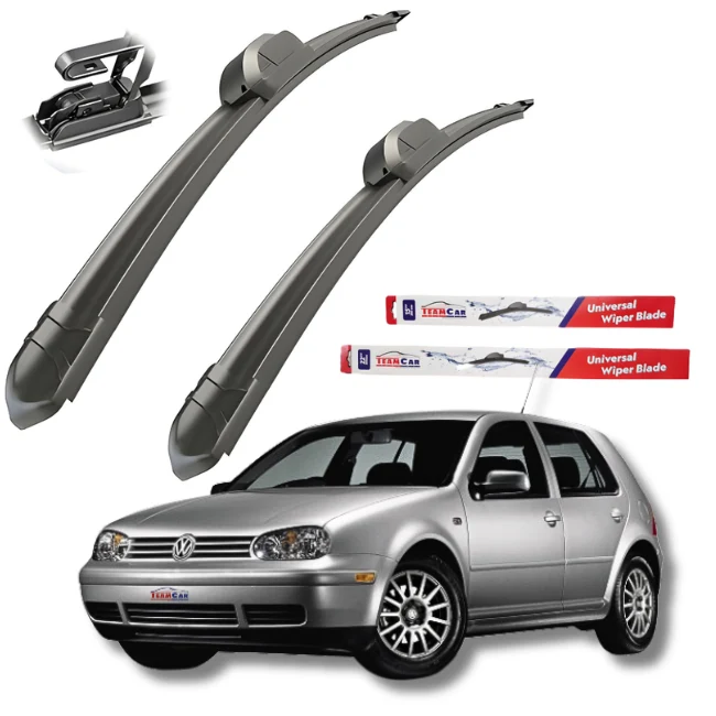 Ștergătoare Volkswagen Golf 4 / Mk4 (1997–2003) – Set față Flat