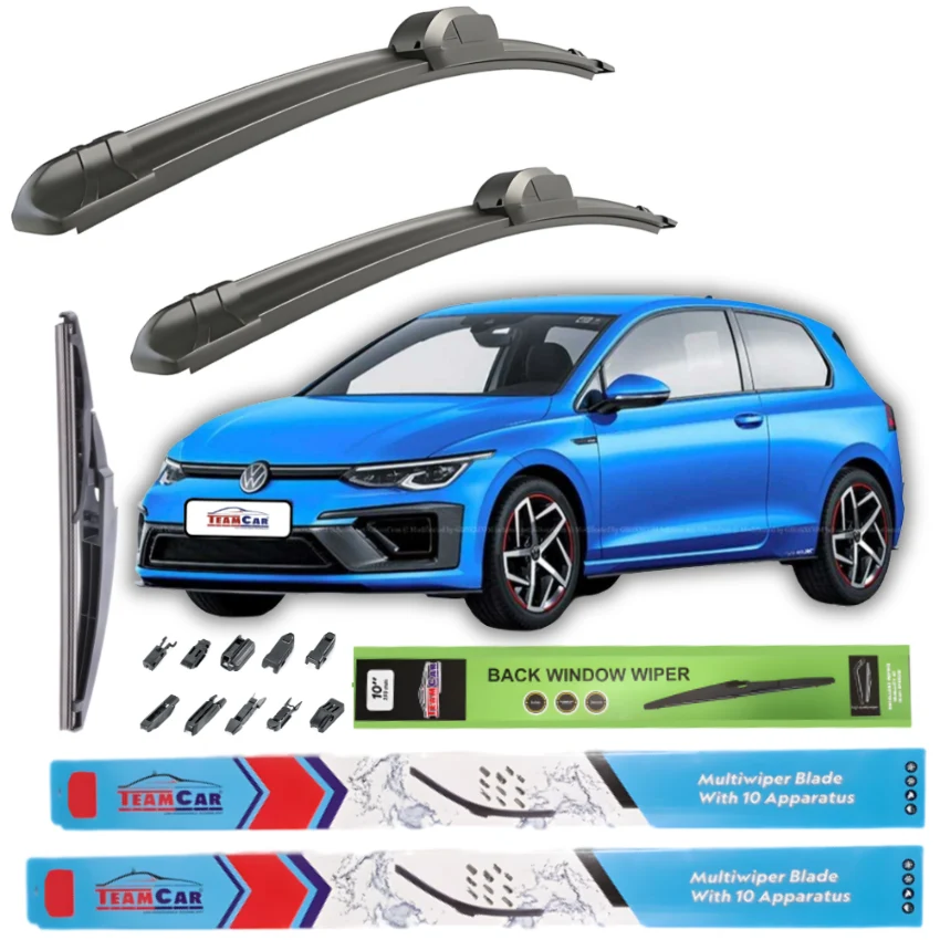 Ștergătoare Volkswagen Golf 8 / Mk8 Hatchback 3 uși (2019+) – Set Complet