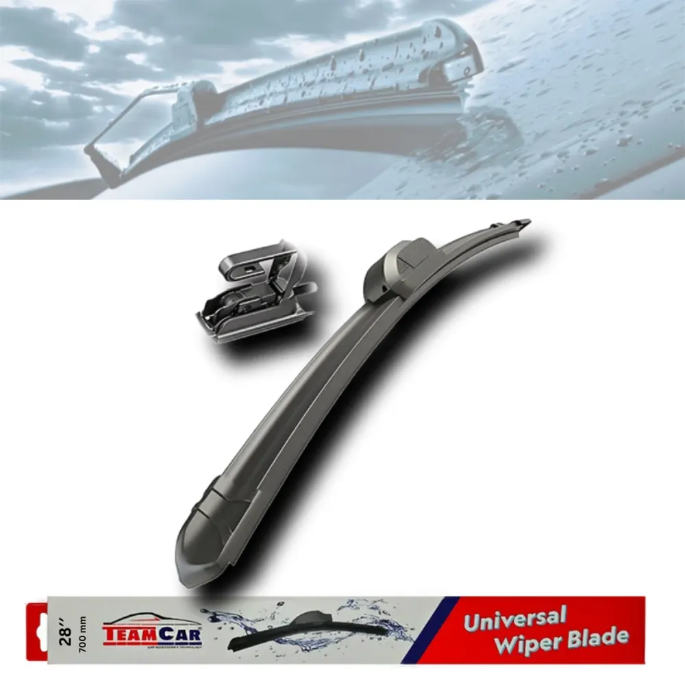 Ștergător parbriz auto TeamCar® 28 inch (700 mm) – Universal, Silențios, Durabil