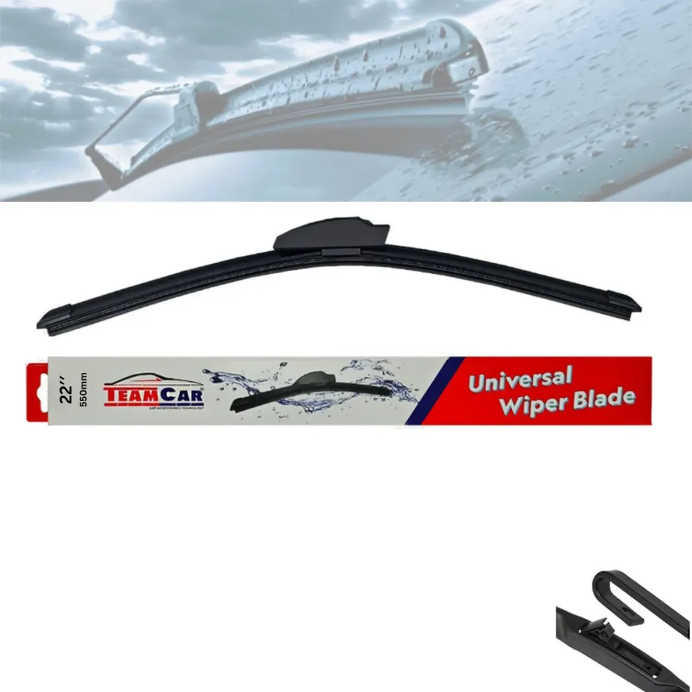 Ștergător parbriz auto TeamCar® 28 inch (700 mm) – Universal, Silențios, Durabil