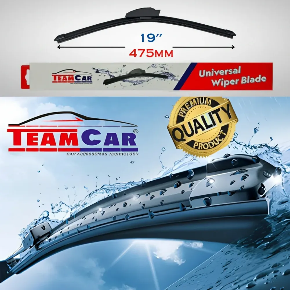 Ștergător parbriz auto TeamCar® 30 inch (762 mm) – Universal, Silențios, Durabil