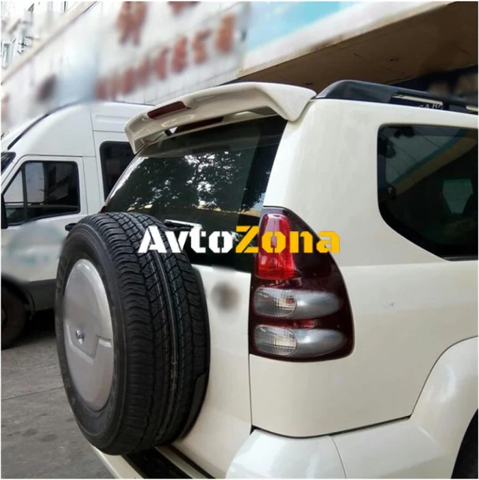 Toyota Prado J120 (2003-2009) - Spoiler cu al treilea stop - negru lucios