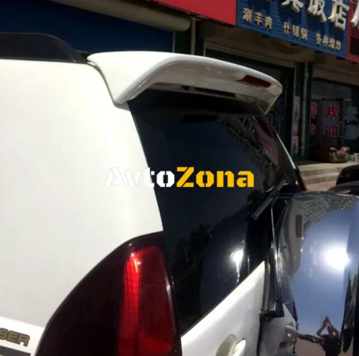 Toyota Prado J120 (2003-2009) - Spoiler cu al treilea stop - negru lucios