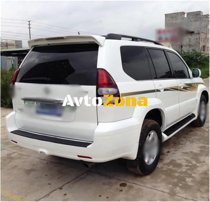 Toyota Prado J120 (2003-2009) - Spoiler cu al treilea stop - negru lucios