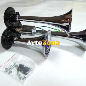 Trombon corn 12V/24V camion triplu TIR 12 și 24 volți