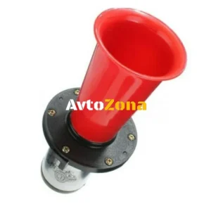 Trombon retro puternic, corn cu compresor, 12V, 22,5 cm, 110db