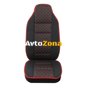 Universal Upholstery - Husă scaun camion - Negru - Man Daf Scania Volvo